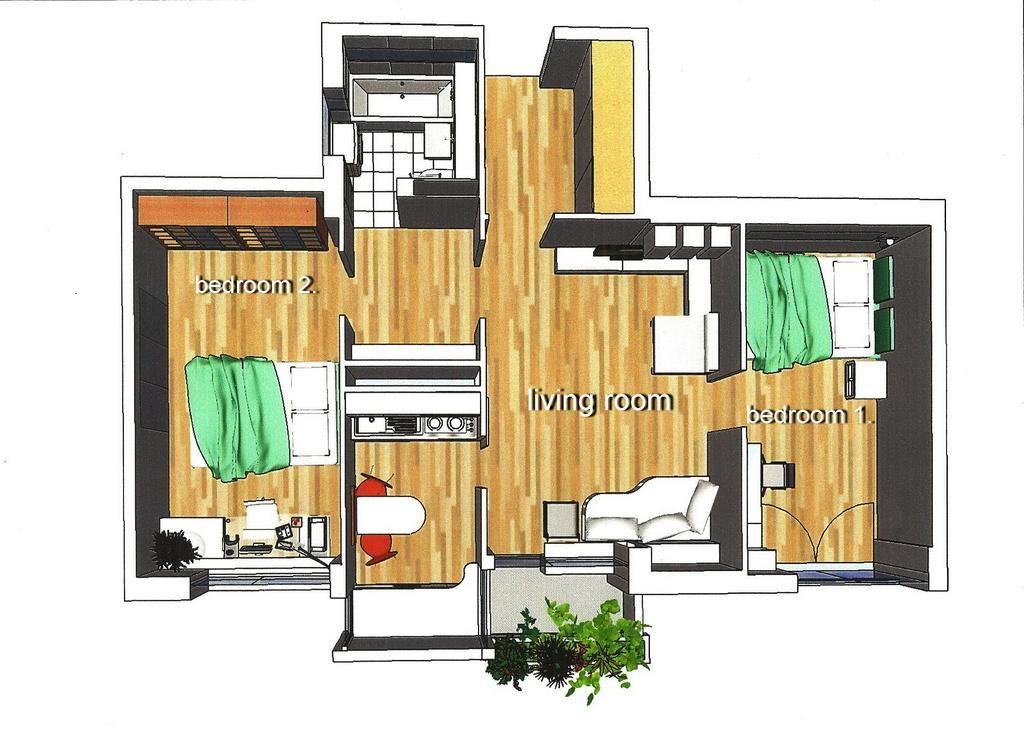 Apartment Spacious Liman نوفي ساد المظهر الخارجي الصورة